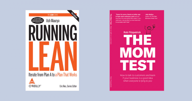 Running Lean & Mom Test books for product development