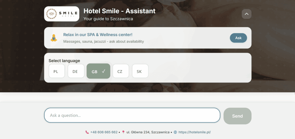 Hotel Smile Assistant