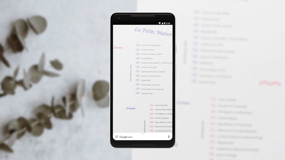 google lens menu ai trends computer vision