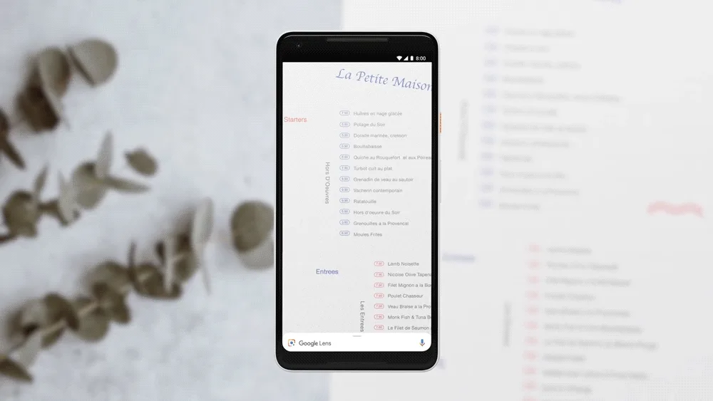 google lens menu ai trends computer vision