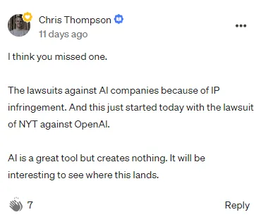 Lawsuits against AI companies