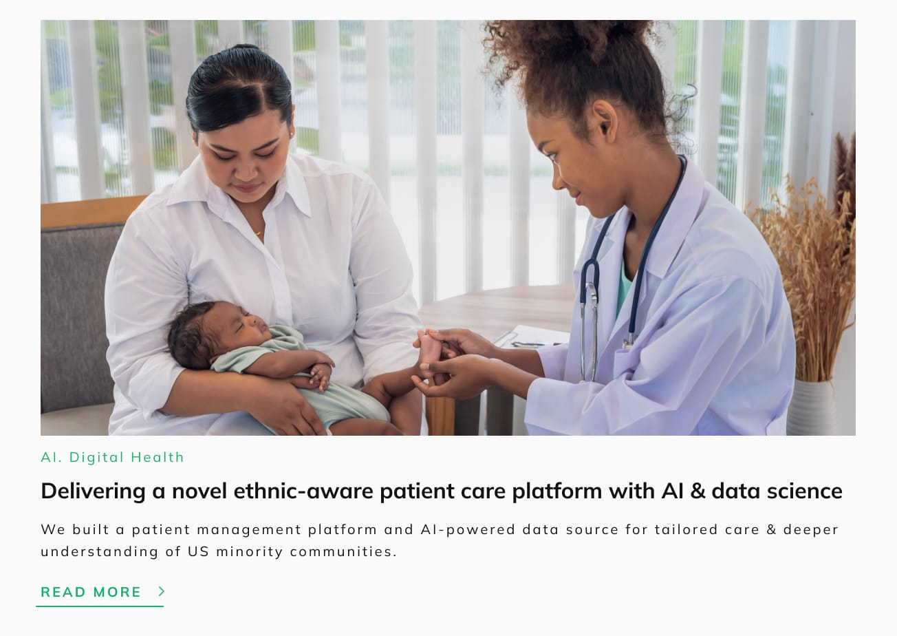 Personalization in healthcare case study