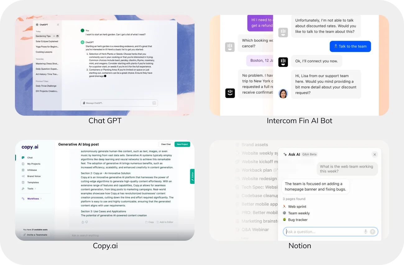 Common-patterns-in-AI-products-Presenting-results-Text-results
