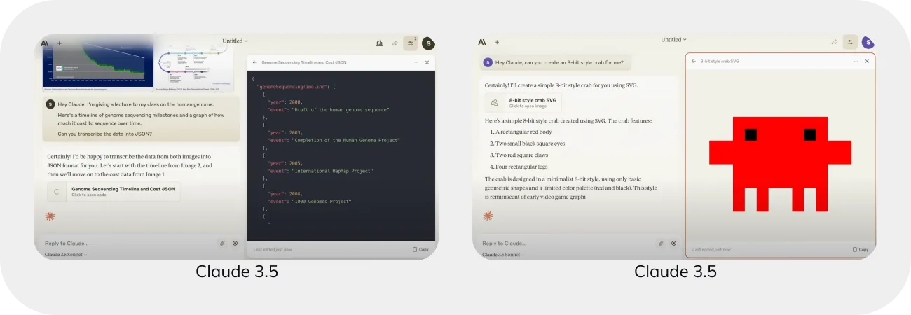 Common-patterns-in-AI-products-Presenting-results-Two-windows