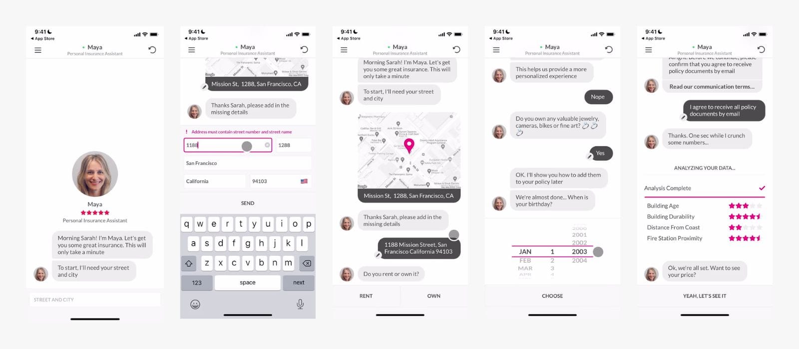 Lemonade Insurance Conversational AI in digital onboarding
