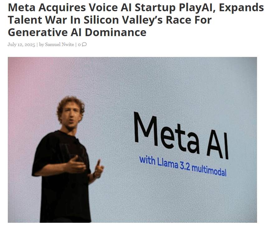 bigtech buy smaller AI startups - ai trends 2026