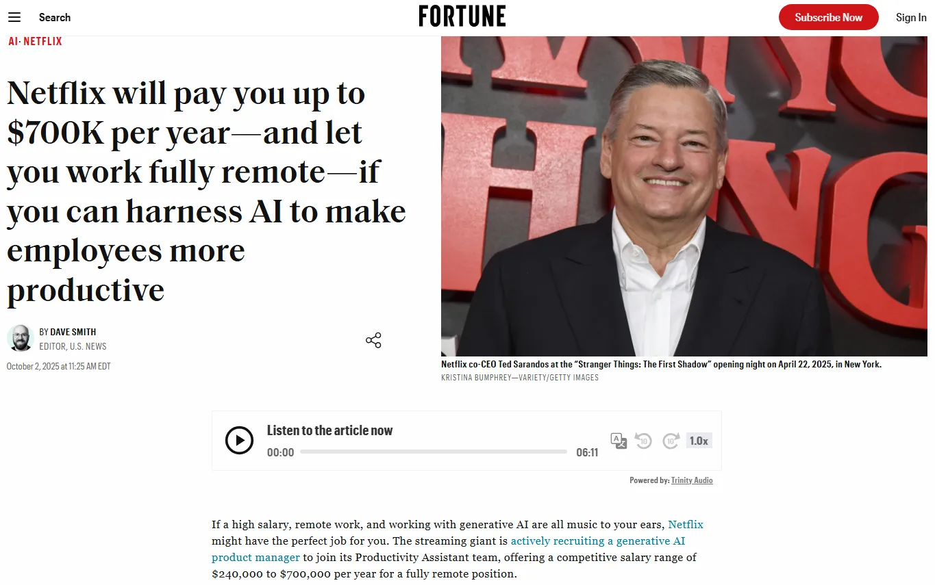 fortune AI product manager