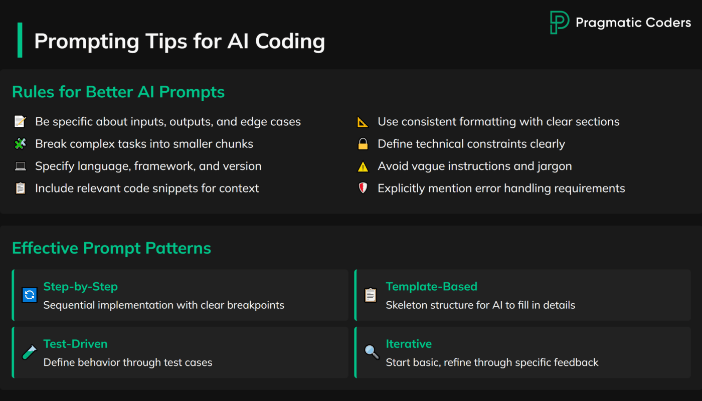 Prompting Tips for AI Coding