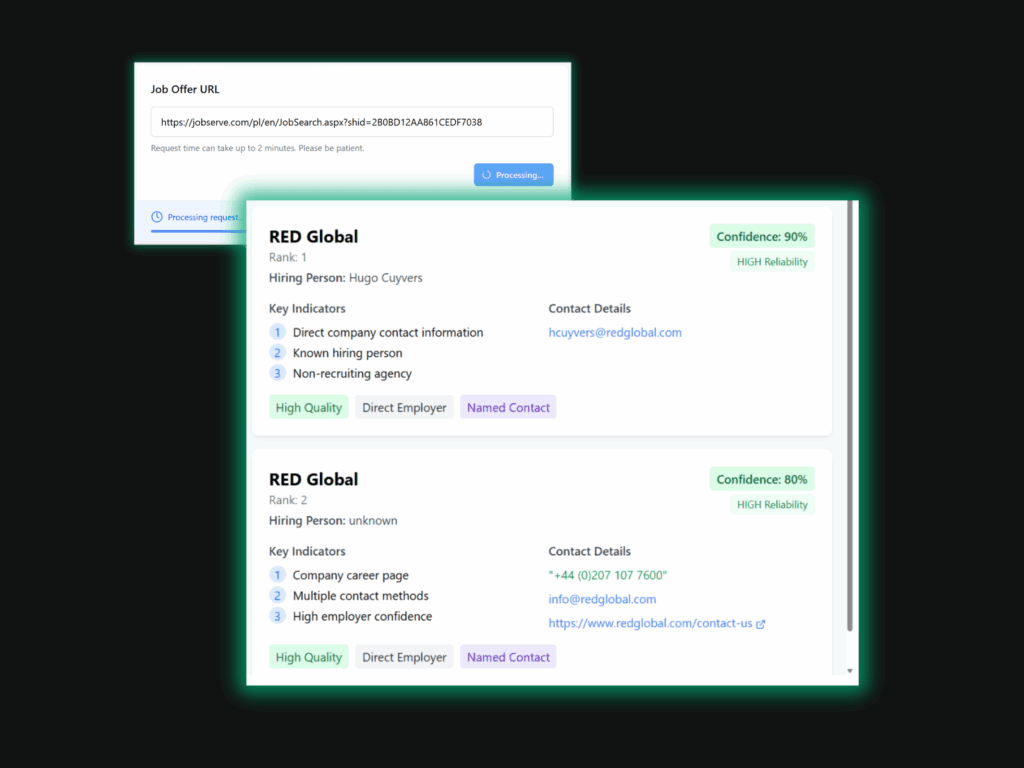 PoC AI Agent for Sourcing SAP Recruitment Leads mini