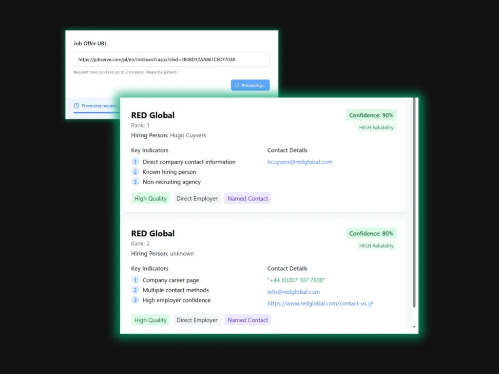 PoC AI Agent for Sourcing SAP Recruitment Leads mini