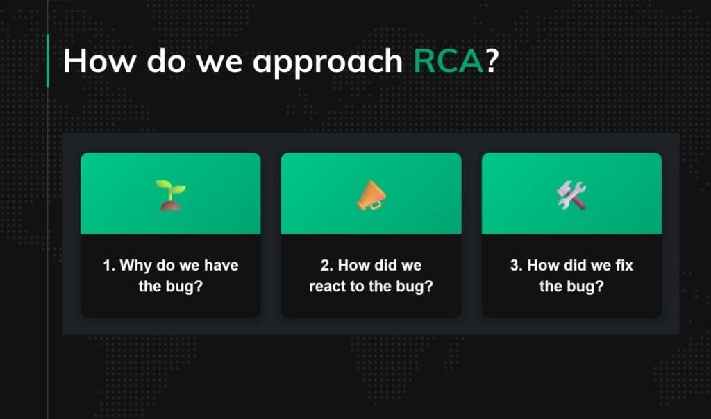 How do we approach RCA