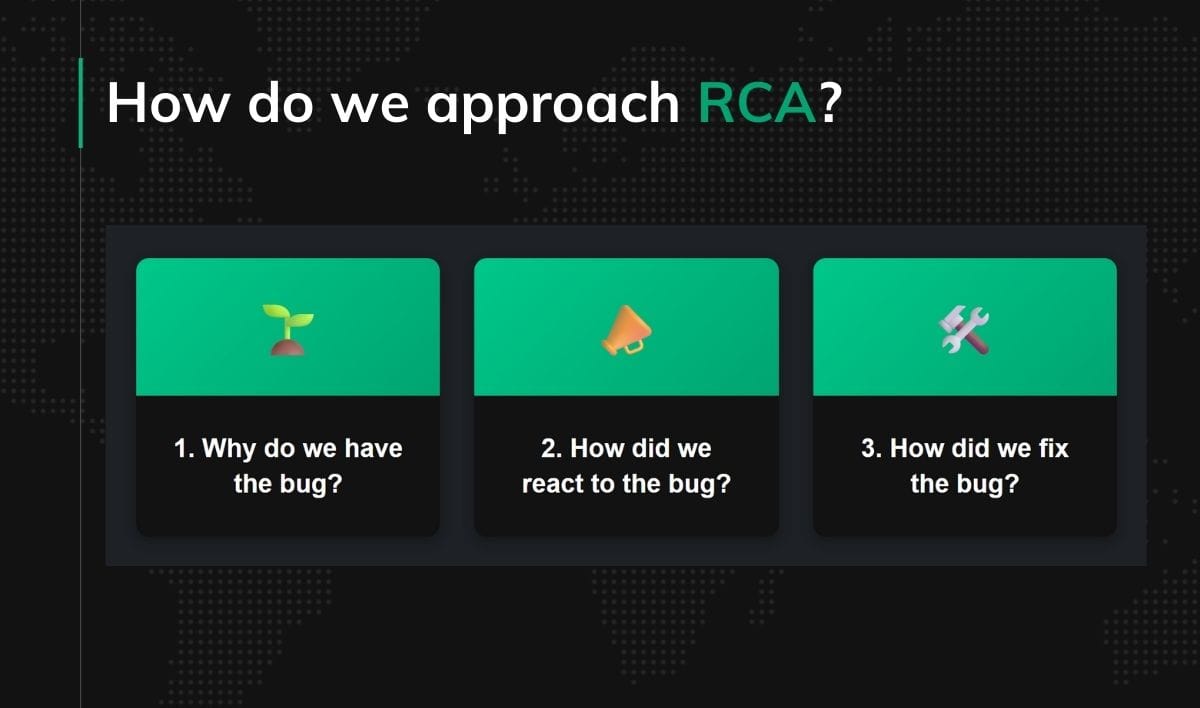 How do we approach RCA