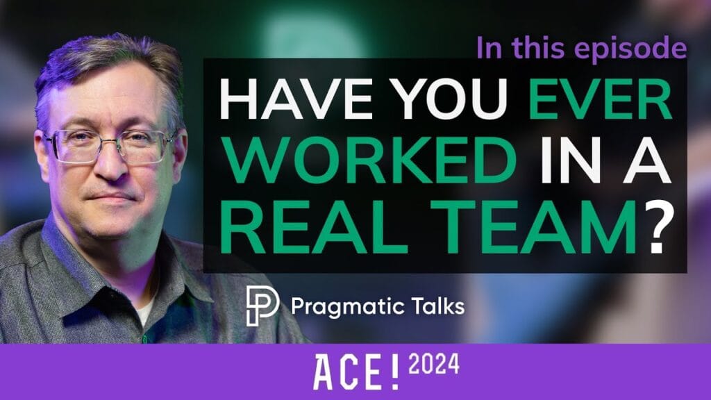 jim benson have you ever worked in a real team