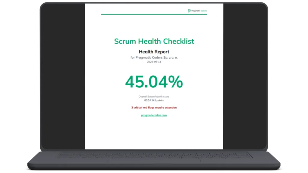 Scrum Health Checklist (2)