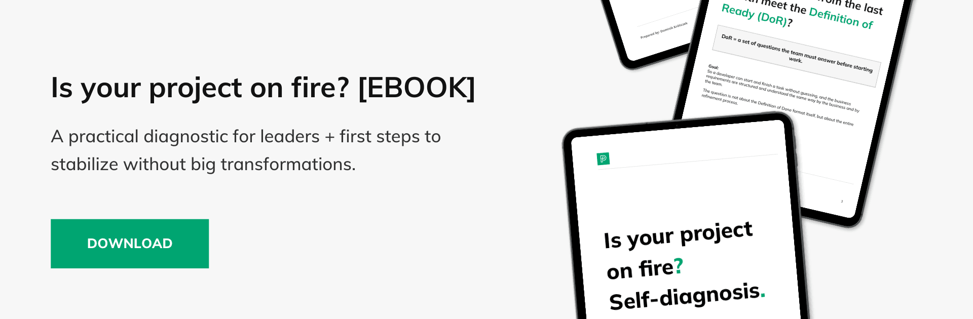 Is your project on fire [EBOOK]