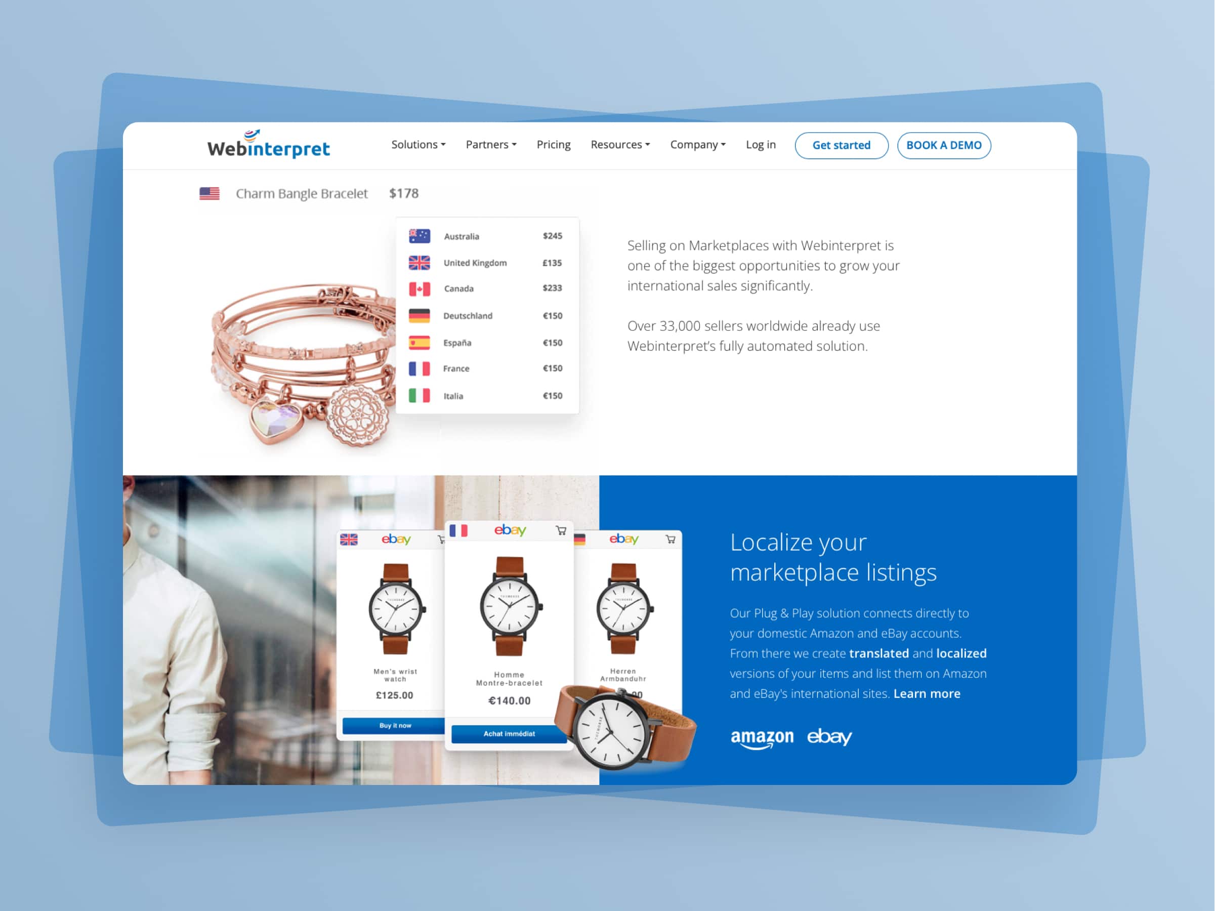 Automation of an e-commerce system