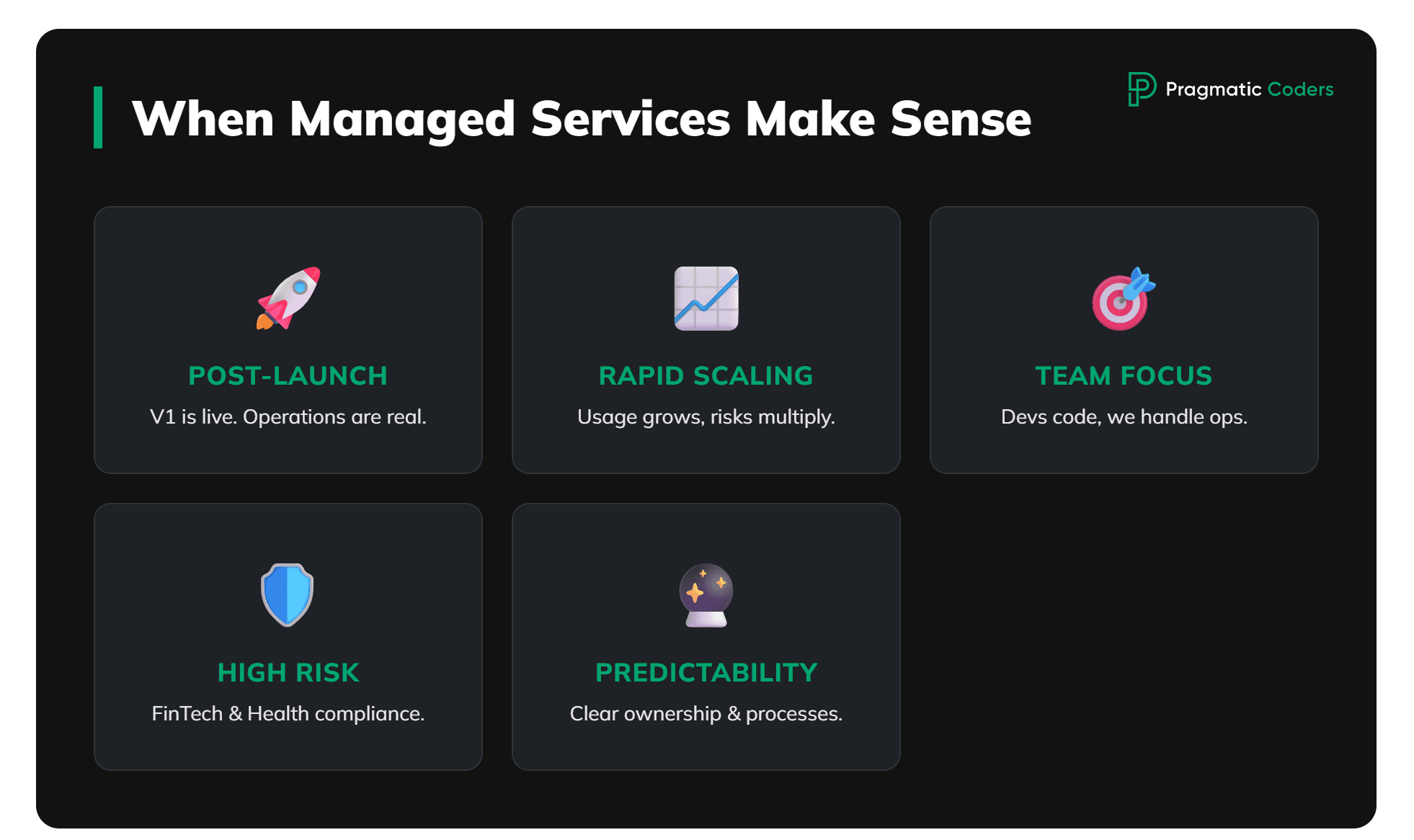 When managed services make sense