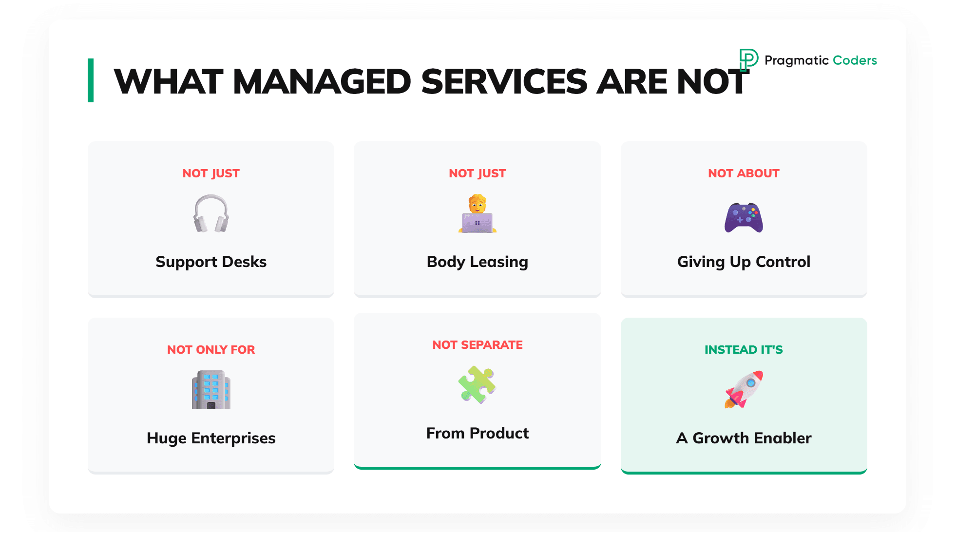 what managed services are not