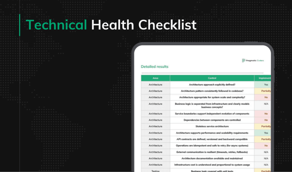 Technical Health Checklist (4)