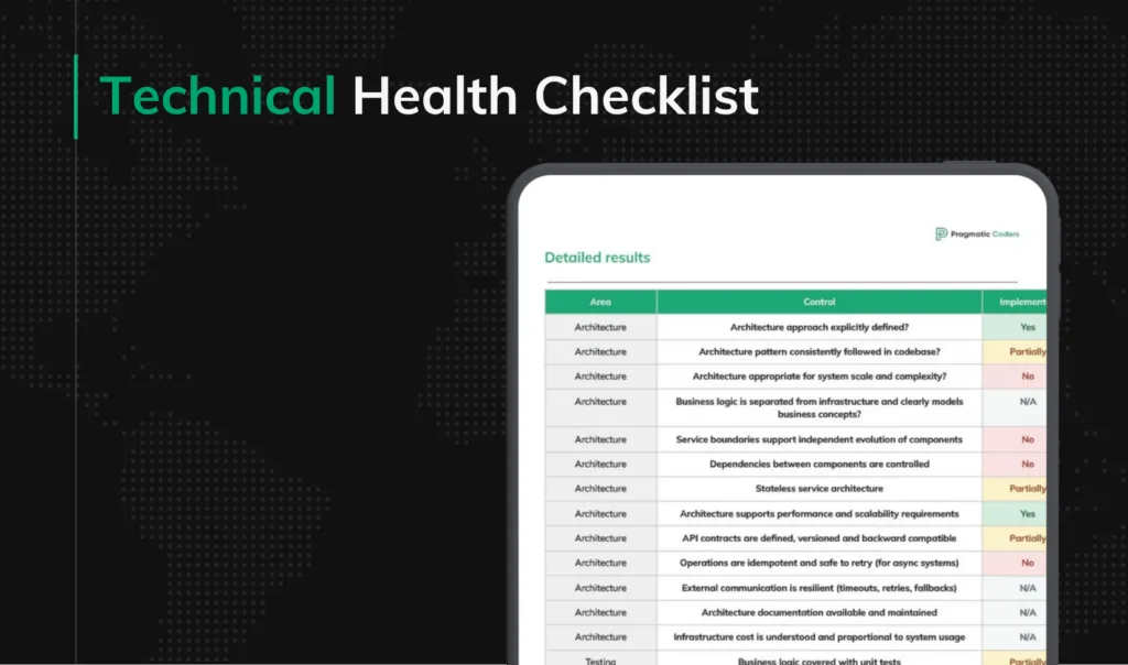 Technical Health Checklist (4)