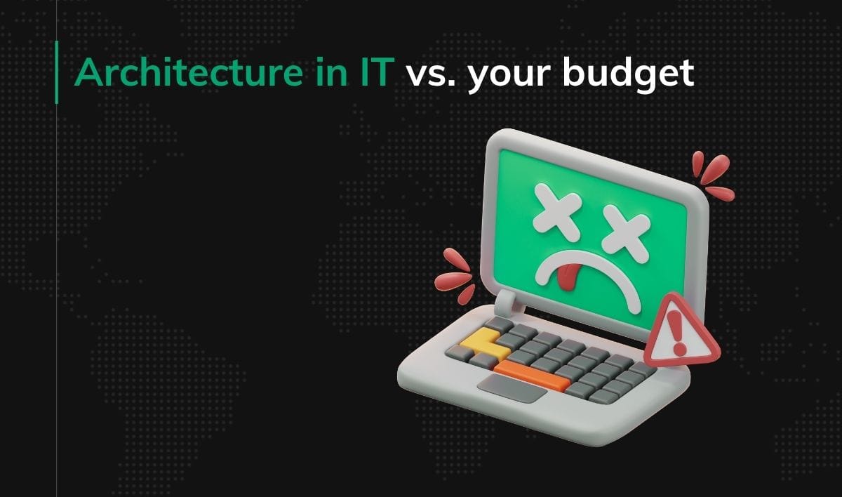 Architecture in IT vs. your budget