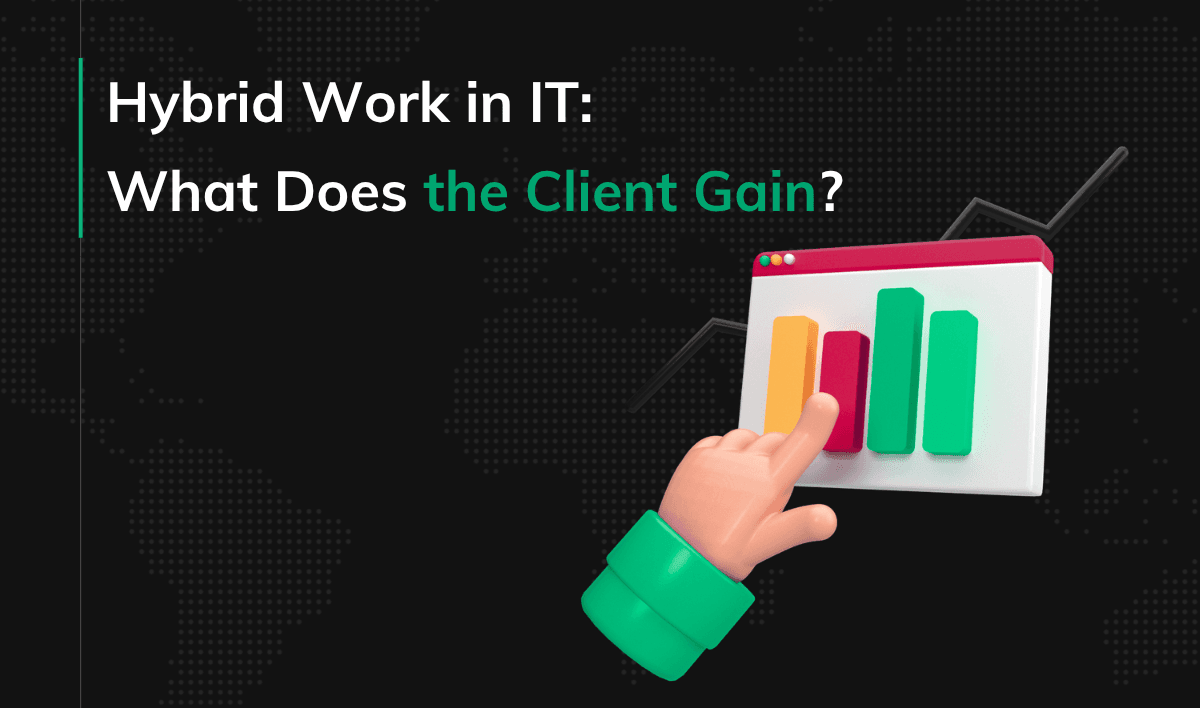 Hybrid Work in IT What Does the Client Gain - cover